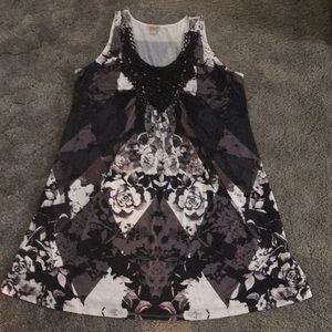 One World sleeveless sun dress